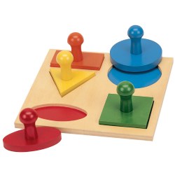 Geometric Puzzle Board