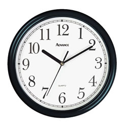 Classroom Clock Black