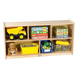 24" 5-Compartment Storage Unit Fully Assembled