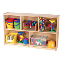 30" 5-Compartment Storage Unit Fully Assembled