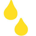 Raindrops Large Die