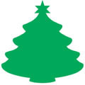 Christmas Tree Large Die