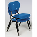 12" Stacking Chair - (Available in Blue ONLY)