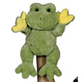 Plush Frog Hand Puppet