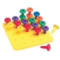 Jumbo Easy Grip Pegs & Pegboard Set