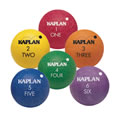 Kaplan Colored Playground Balls (set of 6)