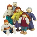 Family Set of 6 Caucasian