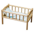 Wooden Doll Bed