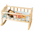 Maple Doll Cradle