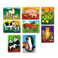 Animal Parents & Babies Puzzle Set (Set of 8)
