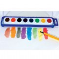 8 Color Washable Watercolor Trays (12 trays)