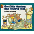 Five Little Monkeys With Nothing To Do (Paperback)