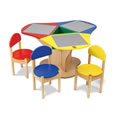 LEGO 3 Seat Play Table With Chairs