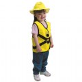 Construction Worker Vest & Hat