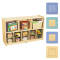 K System 10 Totes & 3 Section Storage Unit