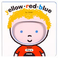 Yellow Red Blue Flip a Face (Board Book)