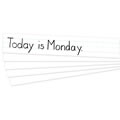 White Sentence Strips