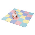 Patchwork Crawley Mat Pastel