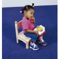 Red Toddler Chair 6 inch high Seat set of 2
