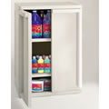2 Shelf Storage Cabinet
