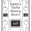 Kaplan's Tactile Memory Board